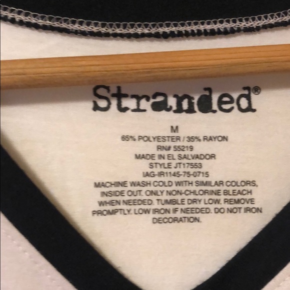 Stranded jersey tee - Picture 3 of 3